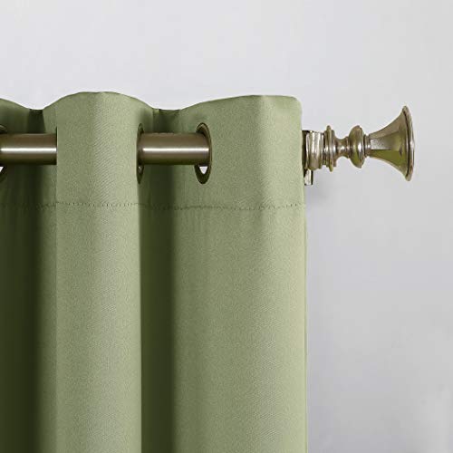 Sun Zero Barrow Energy Efficient Grommet Curtain Panel Pair #TOP1