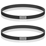 2 PCS WH01X27538 Washer Drive Belt 2025 Upgraded, Compatible with GE, Hotpoint Washing Machines Belt Replacement, Clothes Washing Machine Parts 290D1101P005, AP6328256, PS12299369, 4587903