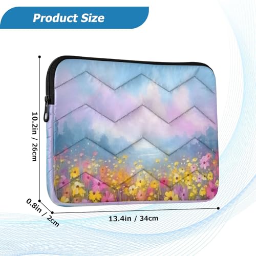 Funda para portátil 13-14 pulgadas con protección y tejido impermeable miniatura 3