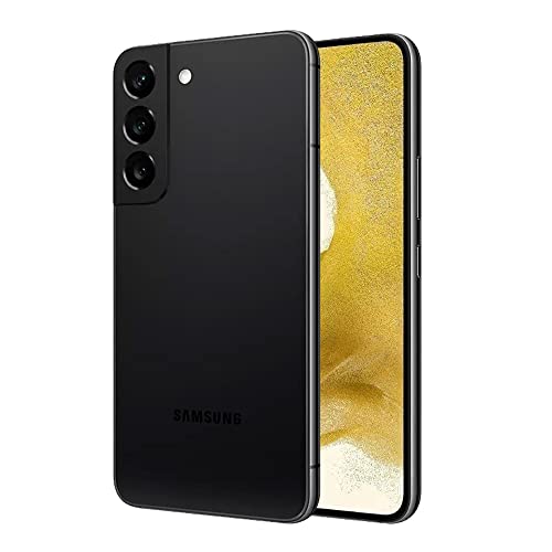 Image of SAMSUNG Galaxy S22 5G (128GB, 8GB) 6.2 inch AMOLED 2X, 50MP 4K Camera, (International Model Fully Unlocked for AT&T, Verizon, T-Mobile, Global 5G) S901W (w / 25W Charge Cube, Phantom Black)