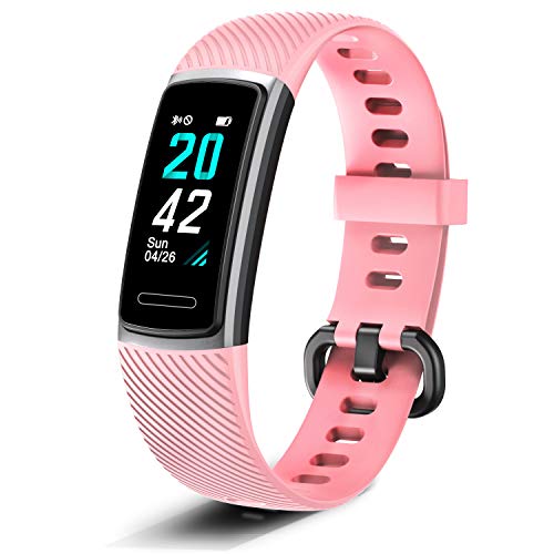 Letsfit Fitness Tracker, Activity Tracker with Heart Rate Monitor, Pedometer Watch with Sleep