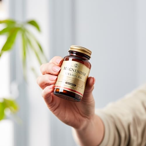 Solgar Magnesium with Vitamin B6 - Supports Energy Levels - Reduce Tiredness and Fatigue - Muscle Function - Vegan - 100 Tablets - Image 6