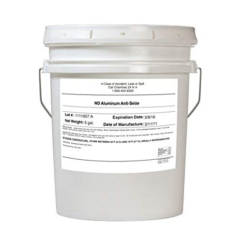 Image of Vibra-TITE 907A Silver Aluminum Anti-Seize Lubricant Compound, 5 Gallon Plastic Pail