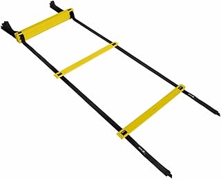 Escada de Agilidade de Plástico Muvin – Escada de Velocidade com 10 Degraus de Alta Resistência – Ajustável - Equipamento Para Treino Funcional – Exercícios – Corrida – Ginástica – Academia