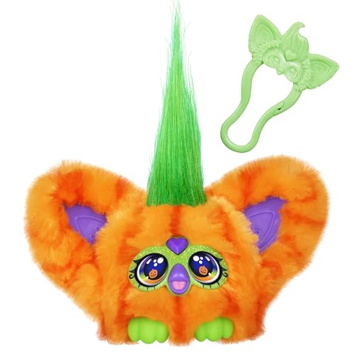 Hasbro Furby Furblets, Boo-Kin, Peluche Electrónico con Sonido, Ojos de Calabaza, Personaje Color Naranja, Coleccionable, Material Seguro y Suave al Tacto, Mini Cómodo Tamaño, Idea de Regalo Hasbro Furby Furblets, Boo-Kin, Peluche Electrónico con Sonido, Ojos de Calabaza, Personaje Color Naranja, Coleccionable, Material Seguro y Suave al Tacto, Mini Cómodo Tamaño, Idea de Regalo