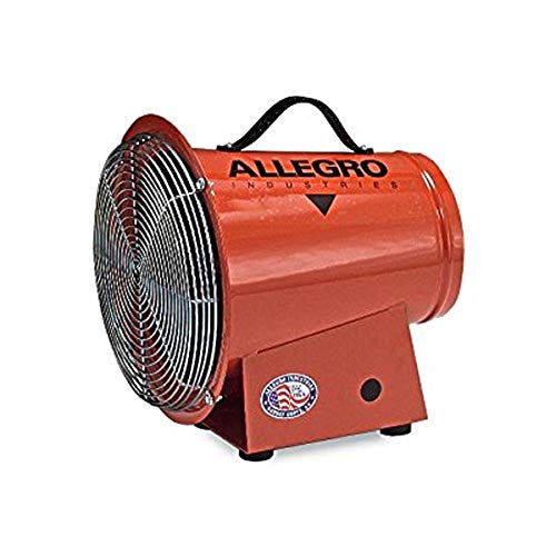 Allegro Industries 9513‐05 AC Axial Explosion‐Proof Blower, 1/3 hp, Includes 115V Plug