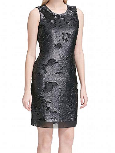 Robe Calvin Klein Sheath Sequin pour femme | Fourreau pailleté élégant