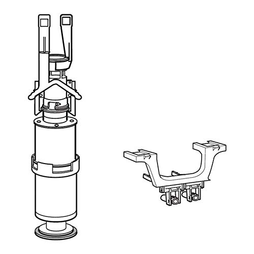 Valsir Kit trasformazione meccanico doppio scarico Rios VS0820805 dal 1996 al 2014