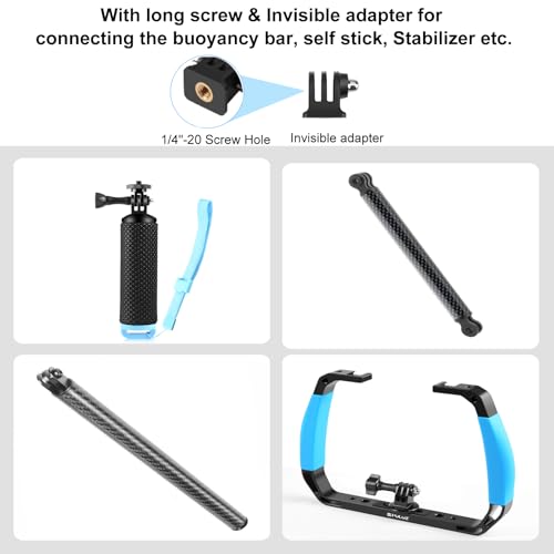 Étui de plongée Insta360 X4 PULUZ 50m avec coque étanche invisible - 7