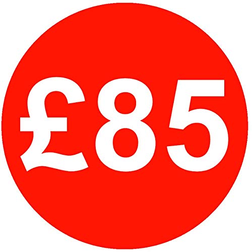 30mm Price Stickers Pack of 500 - Red - £85