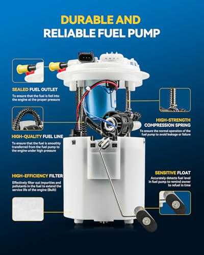 Image of PHILTOP Electric Fuel Pump Assembly FG1219 Fit for Chevrolet HHR