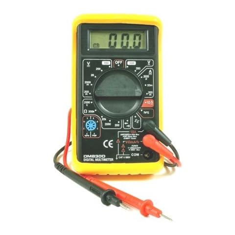 Digital Multimeter Tester 19 Ranges Continuity Buzzer Cover