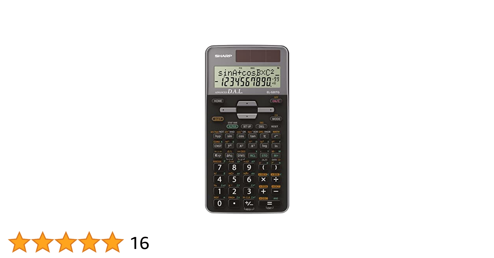 シャープ Pythagoras スタンダード関数電卓 10桁 253関数・機能 EL-509F-X Amazon | SHARP Pythagoras スタンダード関数電卓 10桁 253関数