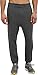 adidas Performance Men's Slim 3S Sweatpants, Dark Grey, X-Large