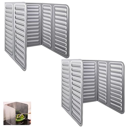 まちの波 レンジガード 2枚セット ガスコンロ 油はねガード コンロガード アルミホイルオイルガード 油汚れ オイルスプラッシュ防止 洗浄も簡単です 炒める 油ハネガード ガスコンロ 油はねガード ストーブガード 油ハネ防止 ガスコンロ用 折り畳み式 油ハ