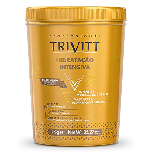 Kit Trivitt Hidratação Intensiva 1kg + O Segredo Cabeleireiro Reconstrutor Instantâneo 300ml