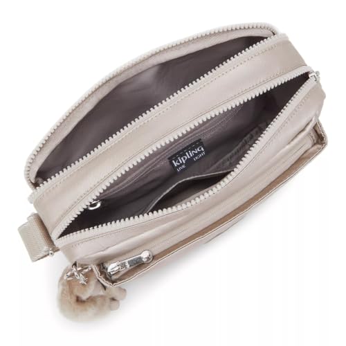 Image of Kipling Women's Abanu Medium Crossbody Bag, Lightweight, Adjustable Nylon Waist Pack with Multi-Compartment Zip Pockets