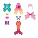 Royale High 3” Light Mermaid Fashion Doll - 1 Figure with 9 Fashion Accessories - Virtual Item Code Included - Series 3 - Ages 5+