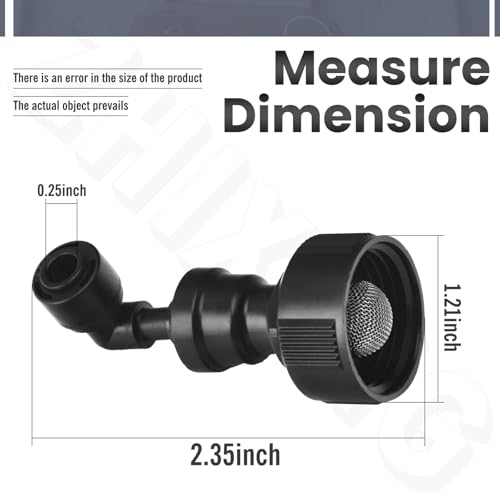 Zhixing B150, B155 Filters Fitting For Direct Water Line Hookup With Elbow Compatible thumb #1