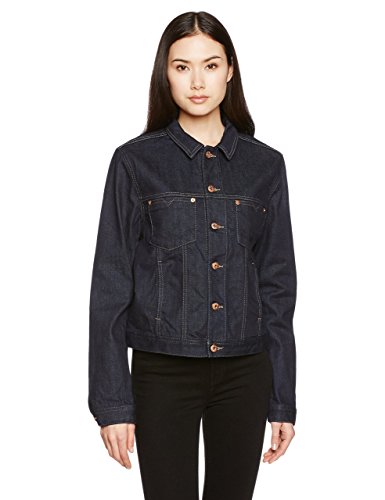 Diesel DE-Josef Giacca Veste en Jean pour Femme (S, Bleu)