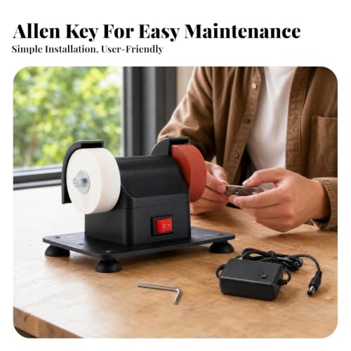 SNAPPSY Store SNAPPSY Electric Knife Sharpener, Plastic, 13 x 10 x - Image 4