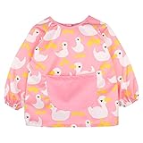 IMPERMEABLE---evita que las comidas, sopa, pigmento del crayón o otras cosas sucias ensucien la ropa interior de los bebés o niños.