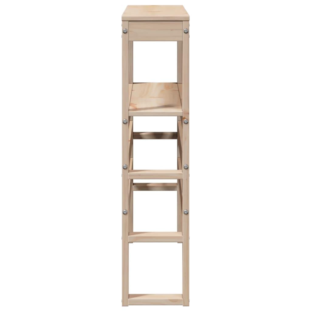 vidaXL Cabecero de Cama con estantes Madera Maciza de Pino 90 cm