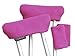 CrutchBuddies Pink Crutch Covers and Crutch Pads Made in USA, Veteran Owned