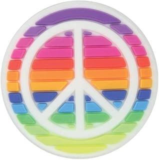 Unisex-Adult Jibbitz Shoe Charms - LGBTQ+ Pride Shoe Charm Singles, Cute Rainbow Charms for Adults
