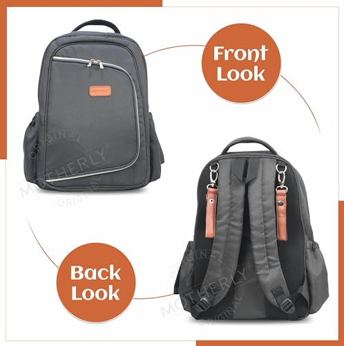 Image of Motherly Baby Diaper Bags for Mothers, Backpack for Mom for Travel