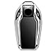 kwmobile Key Cover Compatible with BMW - Silver High Gloss