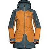 Bergans Damen Myrkdalen V2 3L Jacke, ltincagold-forestfrost, M