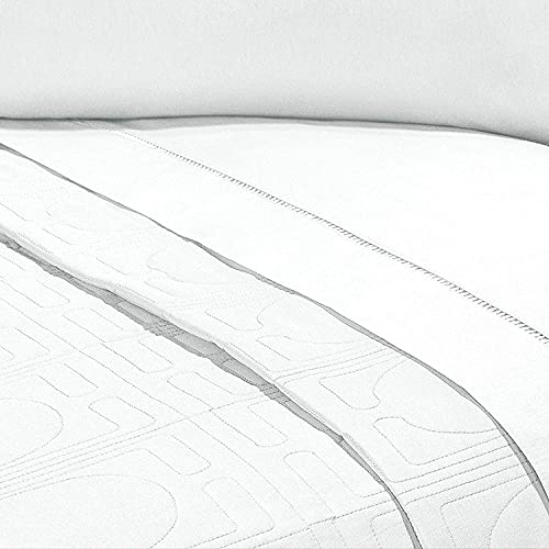 Lençol Sem Elástico Solteiro Percal 200 Fios 100% Algodão Branco