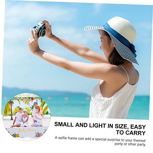 Gadpiparty 1Pc Porta-Retratos Havaí Porta-Retratos Para Festa Praia Adereços Para Fotos Para Festa L