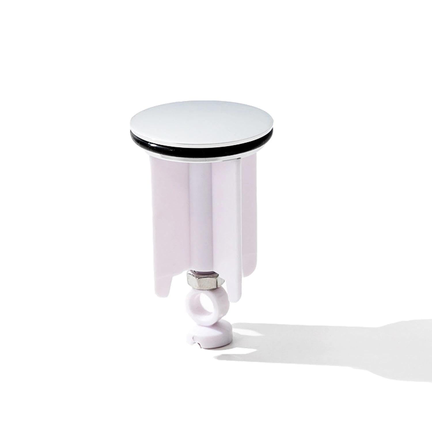 1 Pcs Universal Pop Up Drain Stopper, Height Adjustable Sink Strainer for Bathroom and Kitchen Use