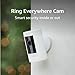 Ring Outdoor Cam (Stick Up Cam) | Weather-Resistant Outdoor Camera, Live View, Color Night Vision, Two-Way Talk, Motion alerts, Works with Alexa | White
