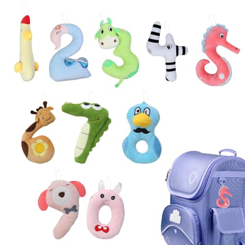 Peluche coussin doux chiffre pour eviter les chocs dans le parc de bébé