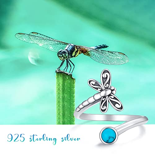 Anillo de ópalo ajustable en plata de ley 925 ideal para el día a día 6