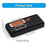 Digital Tonearm Pressure Gauge Gold LCD Display Scale with Auto-Off for Record Player Maintenance Turntable Styluses Weight Scale - Image 5