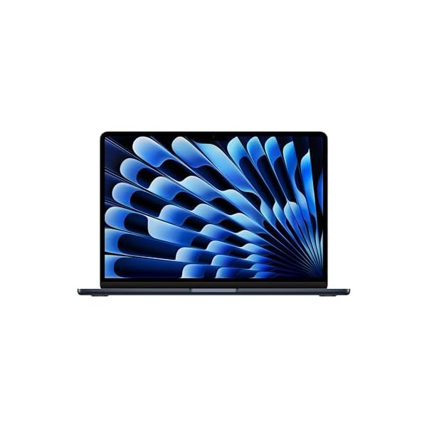 Apple 2024 MacBook Air 13-inch Laptop with M3 chip: Built for Apple Intelligence, 13.6-inch Liquid Retina Display, 16GB Unified Memory, 512GB SSD Storage, Backlit Keyboard, Touch ID; Midnight
