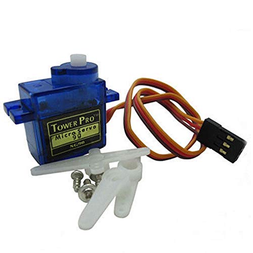 CentIoT SG90 9g 180 Micro Servo Motor for Tower Pro RC 250 450 Helicopter Airplane Car - Steering Gear 180 DEGREE