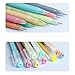 Corpapen 207 Colors Gel Pens with Fine Point for Adult Coloring Books, Colors Stackable Acrylic Pens for Journals, Drawing, Writing and Student Supplies
