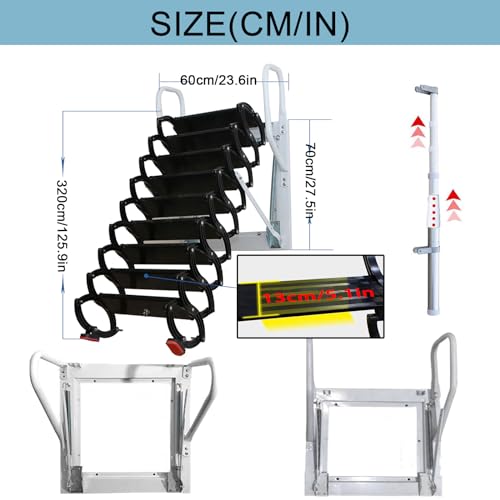Consejos y reviews para comprar Escalera de atico más recomendados. 5 Imagen adicional