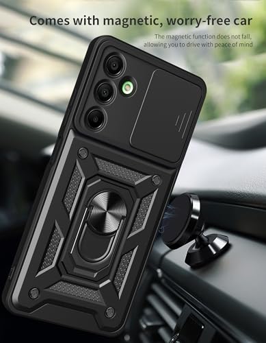 Coque Samsung SM-A166P/DS élégante et robuste avec protecteur d'objectif noir - 5