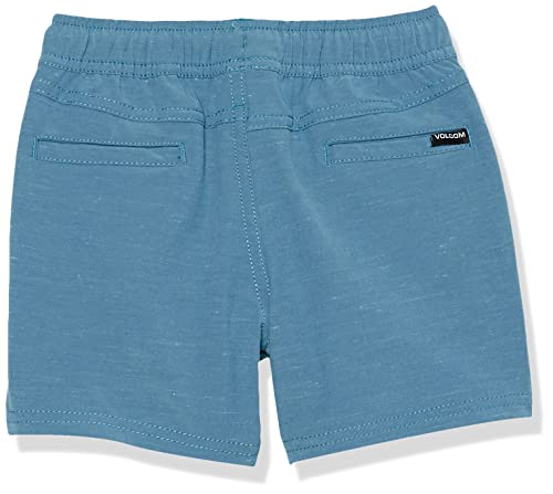 Volcom Understoned Elastic Waist Quick Dry Hybrid Short (Big Boys & Little Boys Sizes), Aged Indigo, 6 #TOP2