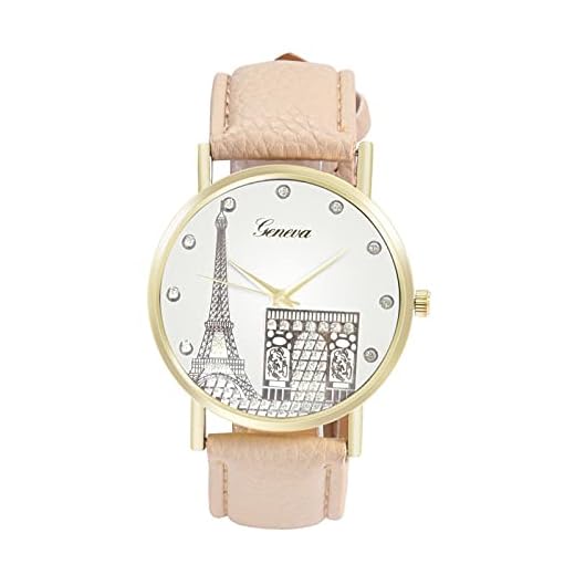 Montres à Quartz Analogiques éLéGantes pour Femmes Pas Cher, Montre à Quartz Analogique Fashion pour Femme avec Bracelet en Cuir, Montre-Bracelet pour Femme De Conception Classique