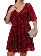 Burgundy Flutter Sleeves