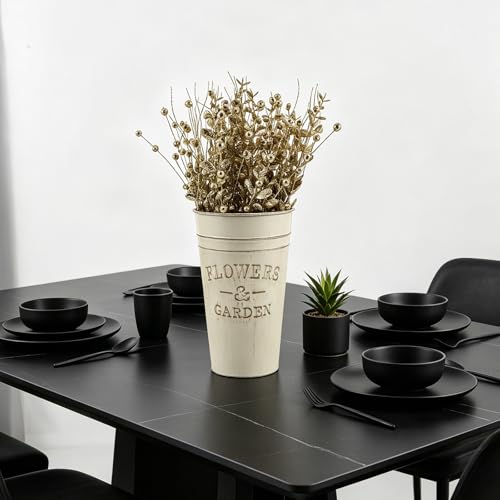Rama artificial de bayas con purpurina para árbol de Navidad 8