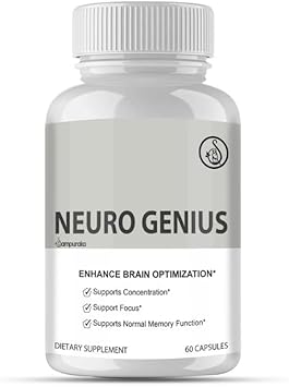 Neuro Genius Advanced Cognitive Support Supplement to uplock Brain Potential