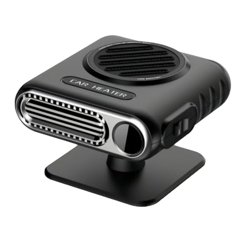 Calentador de coche – Descongelador de coche pequeño, descongelador de ventana portátil, calentador de aire para coche, calentador de coche de diseño universal, calentador de coche de calentamiento
